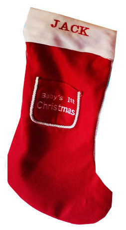 Santa Stockings with your childs name on it